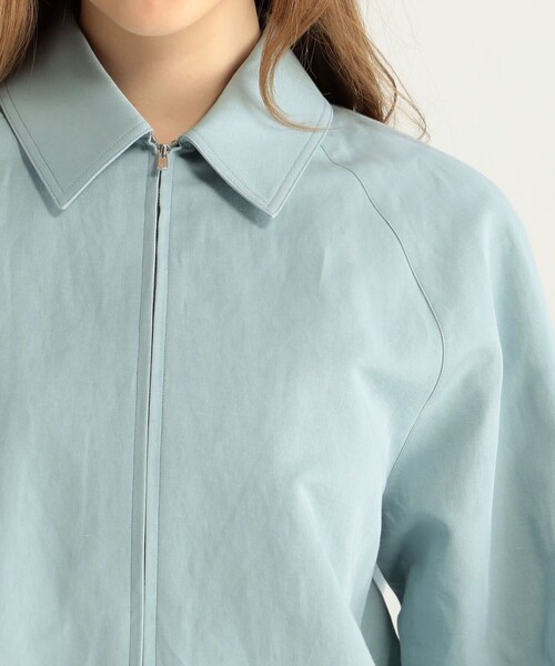 「BACCA」 ブルゾン 36 ライトブルー レディース_画像8