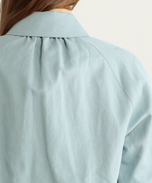 「BACCA」 ブルゾン 36 ライトブルー レディース_画像9