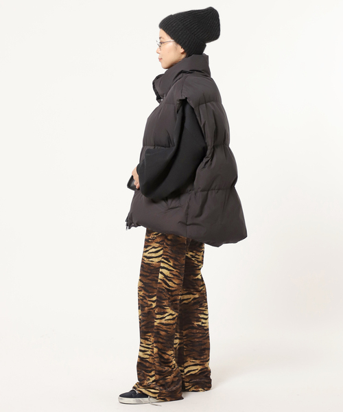 「AP STUDIO」 イージーパンツ 36 ブラウン レディース_画像6