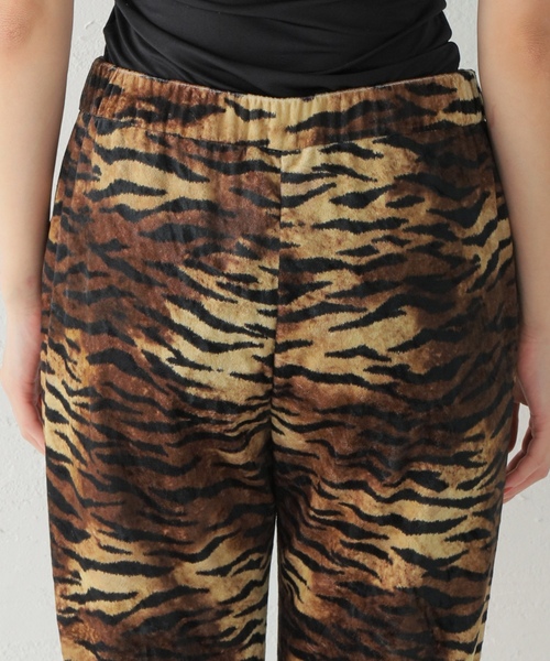 「AP STUDIO」 イージーパンツ 36 ブラウン レディース_画像7