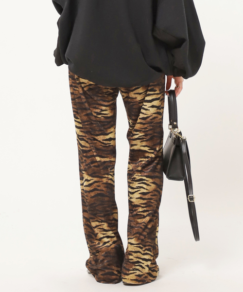 「AP STUDIO」 イージーパンツ 36 ブラウン レディース_画像8