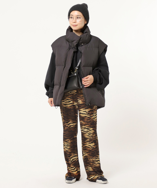 「AP STUDIO」 イージーパンツ 36 ブラウン レディース_画像9