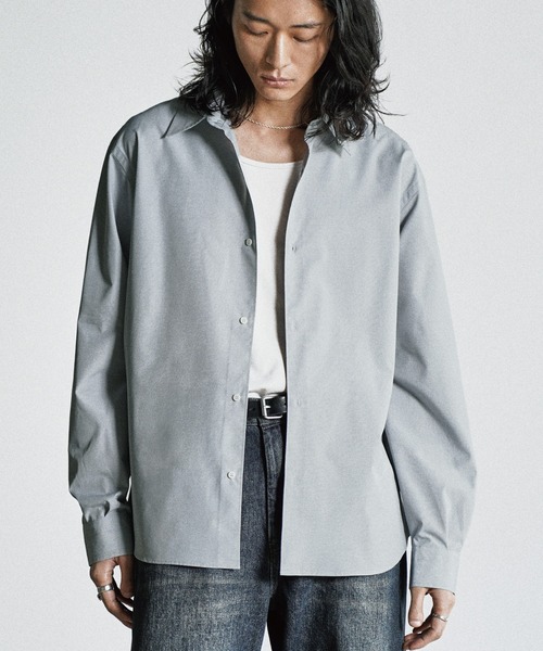 WYM LIDNM シャツ MICRO SPAN BASIC SHIRT メンズ レディース