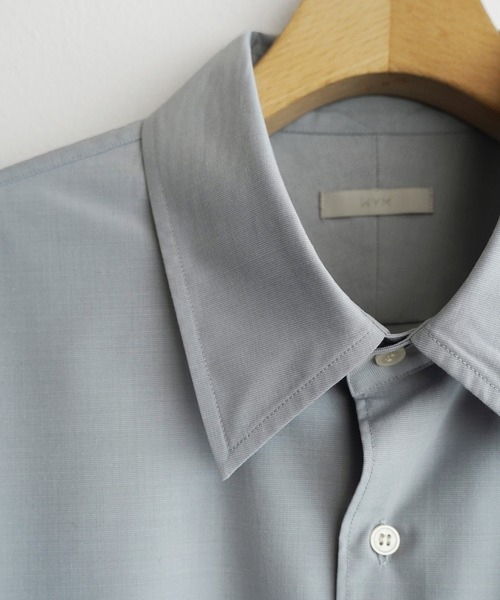 WYM LIDNM シャツ MICRO SPAN BASIC SHIRT メンズ レディース