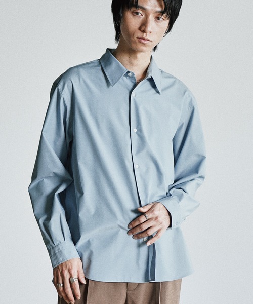 WYM LIDNM シャツ MICRO SPAN BASIC SHIRT メンズ レディース