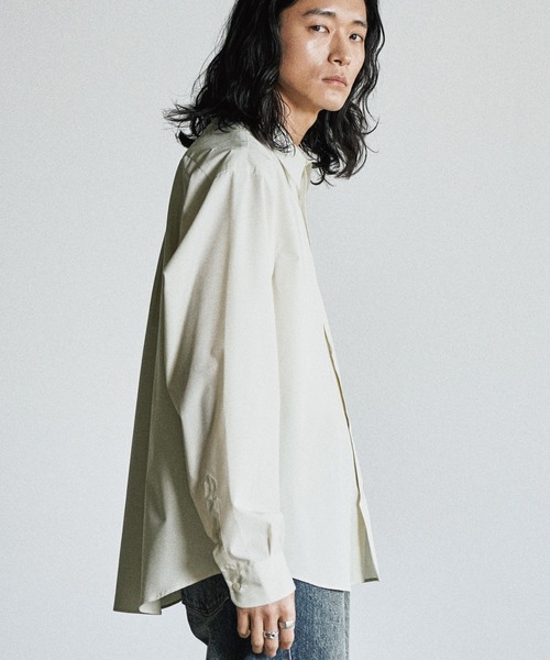 WYM LIDNM シャツ MICRO SPAN BASIC SHIRT メンズ レディース