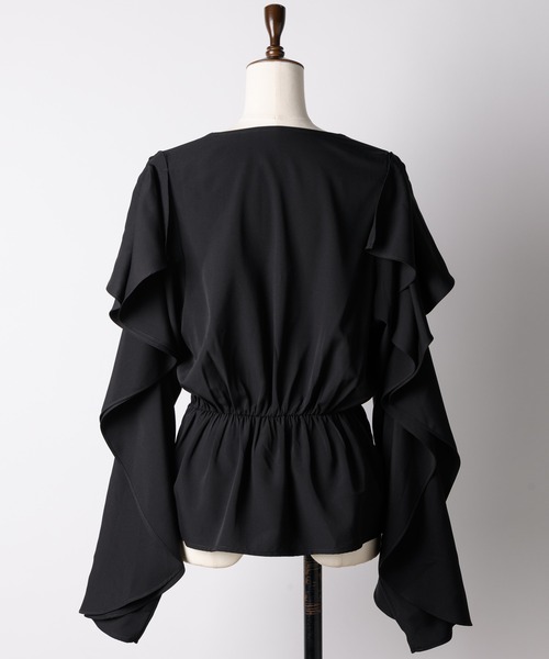 新品　LA BELLE ETUDE フリーブラウス LA BELLE ETUDE（ラベルエチュード） 長袖ブラウス FREE ホワイト