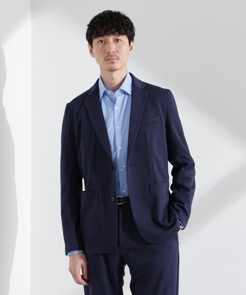 【NANO UNIVERSE】 新品未使用 上下セットアップ ネイビー 48 NANO universe（ナノ・ユニバース） セットアップ M ネイビー メンズ