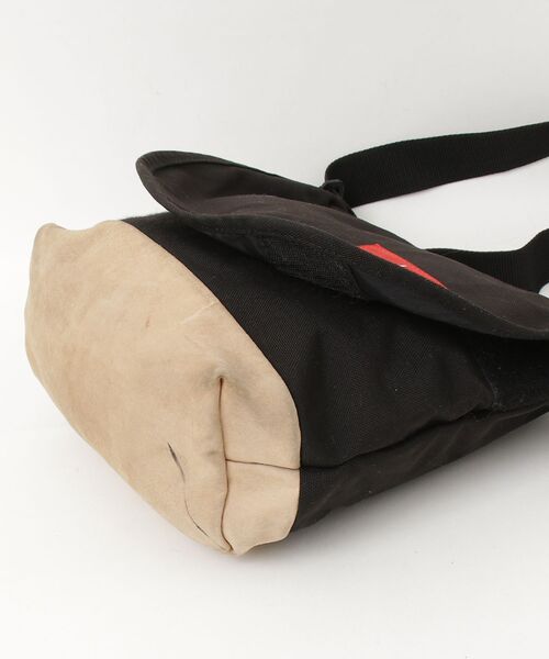 「Manhattan Portage」 ワンポイントショルダーバッグ - ブラック レディース_画像3