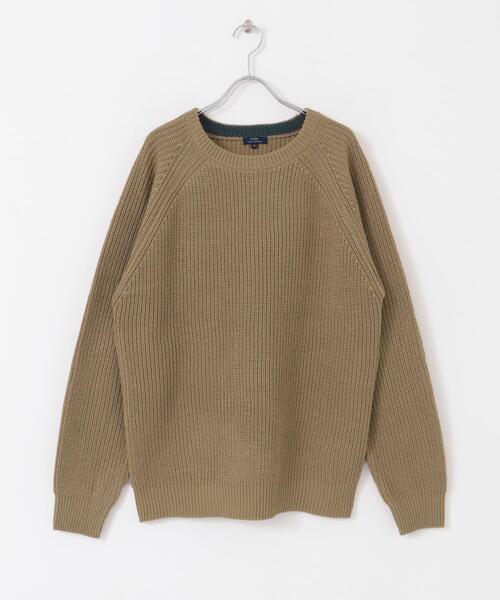 「ITEMS URBANRESEARCH」 長袖ニット MEDIUM ブラック メンズ_画像7