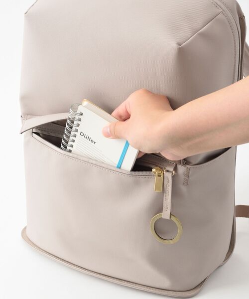 「TRAVEL SHOP MILESTO」 リュック フリ- ブラック レディース_画像6