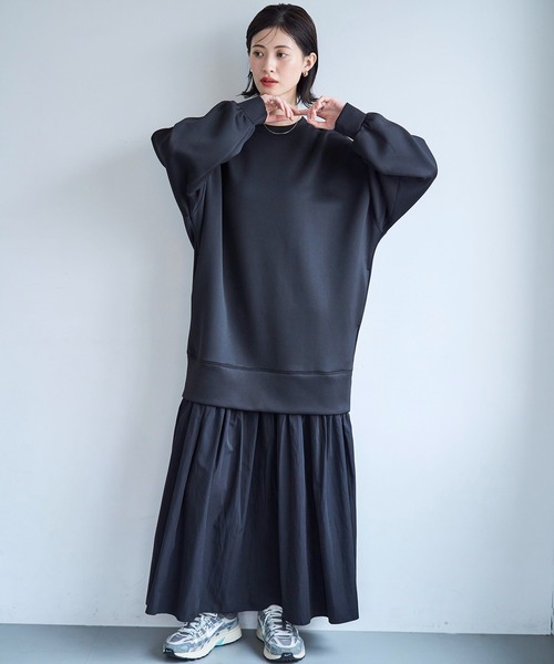 meilmada ドッキングワンピース FREE ブラック レディース : ZOZOTOWN