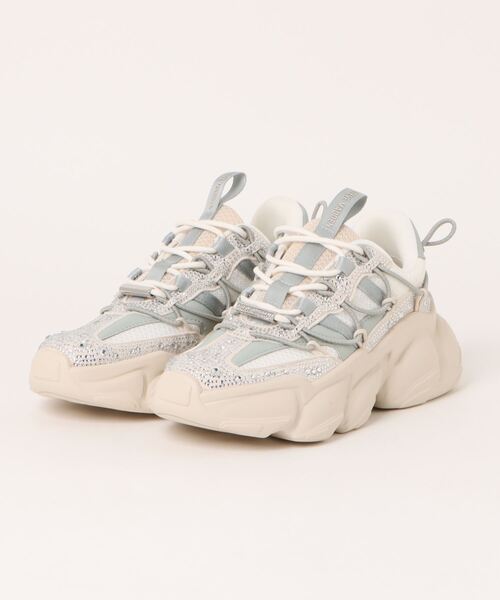 「STEVE MADDEN」 ローカットスニーカー 24.5cm ブラック レディース_画像5