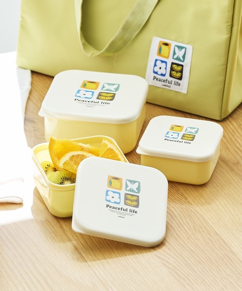 LAKOLE（ラコレ） 弁当箱 「入園入学にも」「FRUITS AND BLOOM」ランチ