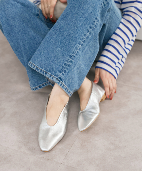 【新品未使用】Spick and Span ポインテッドトゥ フラットシューズ Spick＆Span（スピック アンド スパン） シューズ Spick ＆ Span
