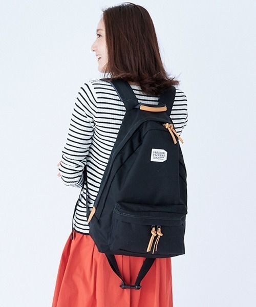 「FREDRIK PACKERS」 リュック F ベージュ レディース_画像8