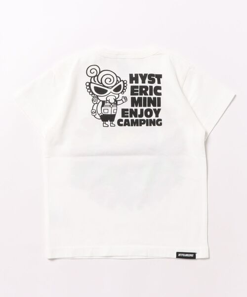 HYSTERIC MINI（ヒステリックミニ） tシャツ HI! TEDDY MINI CAMP 半袖
