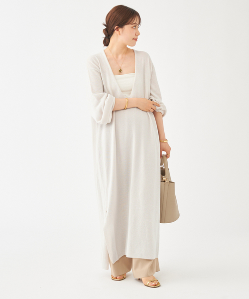 「Plage」 ニットワンピース 36 ブラック レディース_画像4