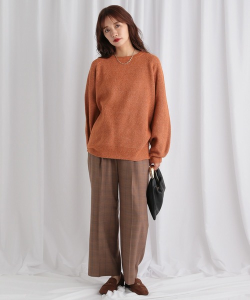 「mysty woman」 スラックス MEDIUM ベージュ系その他 レディース_画像4