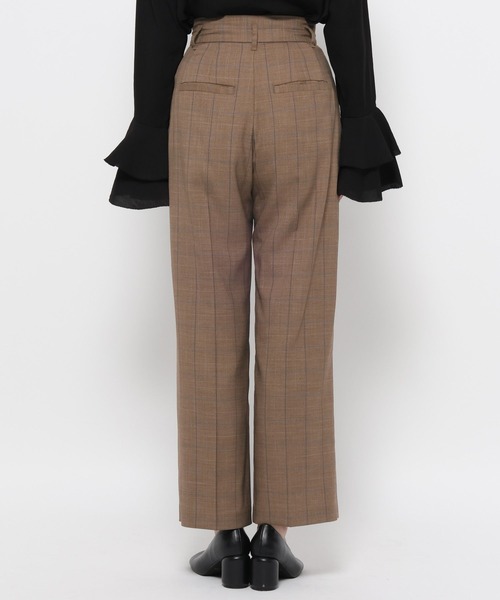 「mysty woman」 スラックス MEDIUM ベージュ系その他 レディース_画像9