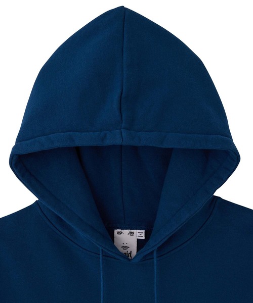 「X-girl」 プルオーバーパーカー S アッシュ レディース_画像4