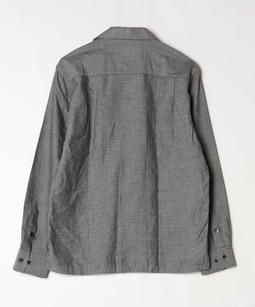 「OriginalFake」 長袖シャツ 1 グレー メンズの画像2