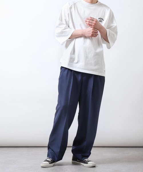 「ZIP FIVE」 スラックス X-LARGE グレイッシュベージュ メンズ_画像2