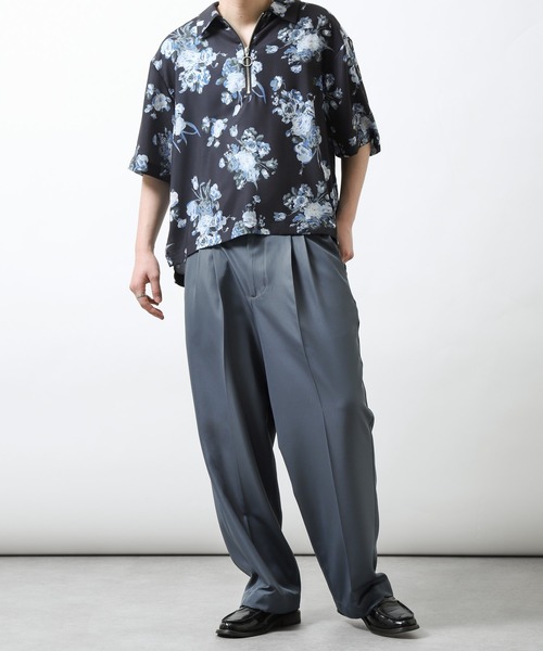 「ZIP FIVE」 スラックス X-LARGE グレイッシュベージュ メンズ_画像9