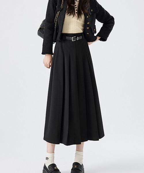 blackdia ocean（ブラックダイヤオーシャン） スカート ミモレ ベルト