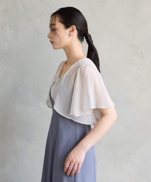 「AIMER」 ボレロ MEDIUM オフホワイト レディース_画像5