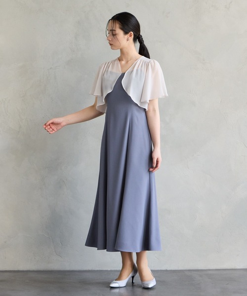 「AIMER」 ボレロ MEDIUM オフホワイト レディース_画像7