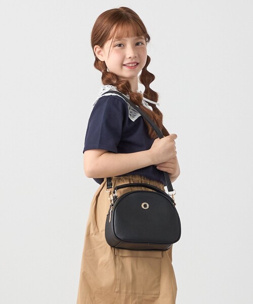 SHIPS any ショルダー ショルダーバッグ any: ラウンド 2WAY