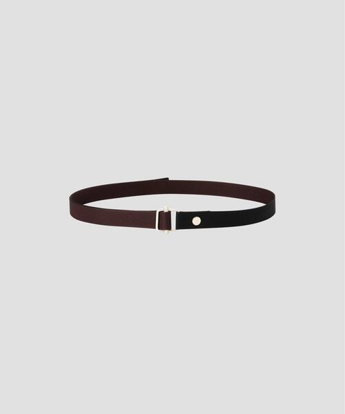 MHL.（エムエイチエル） ベルト CONTRAST WEBBING BELT レディース