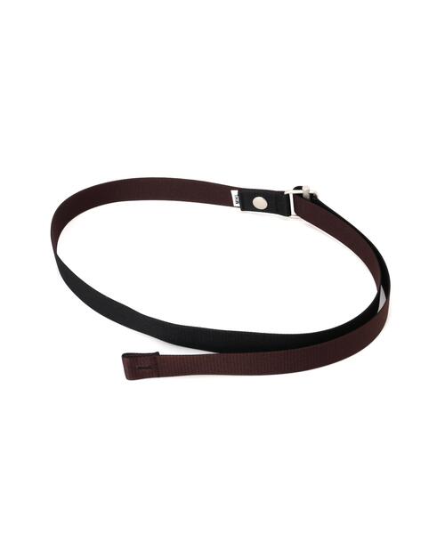 MHL.（エムエイチエル） ベルト CONTRAST WEBBING BELT レディース