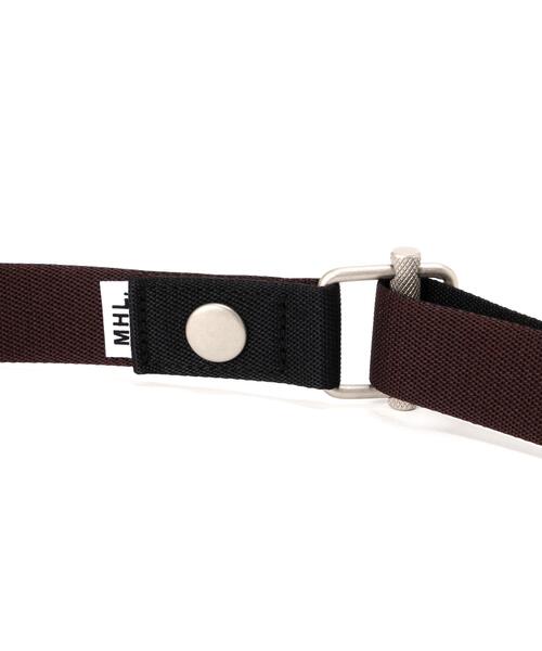 MHL.（エムエイチエル） ベルト CONTRAST WEBBING BELT レディース