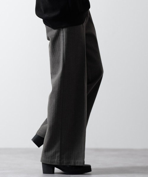 「CLEL」 スラックス S ブラック メンズ_画像7