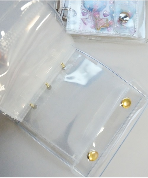 Jelly moo（ジェリームー） ステッカー 「 」 A8サイズ ミニクリア