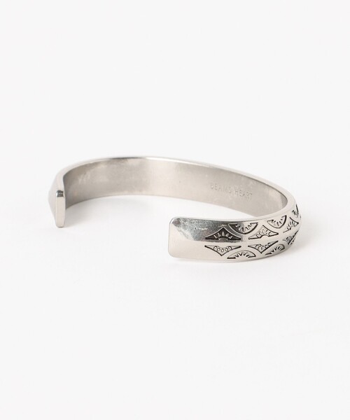 「BEAMS HEART」 バングル ONE SIZE シルバー メンズの画像3