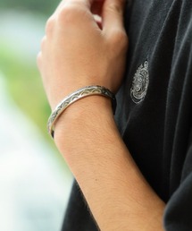 「BEAMS HEART」 バングル ONE SIZE シルバー メンズの画像6