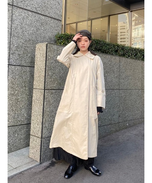 TODAYFUL ベージュ ロングコート38 TODAYFUL 「TODAYFUL」 ステンカラーコート 38 ベージュ レディース