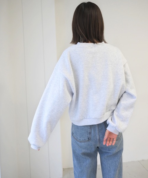 「CANAL JEAN」 スウェットカットソー ONE SIZE グリーン レディース_画像6