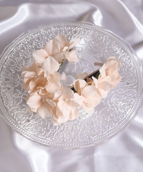 Salon de Lilas（サロンドリラ） ヘアクリップ 紫陽花バナナクリップ