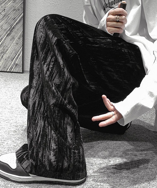 「neos」 イージーパンツ X-LARGE ネイビー メンズ_画像4