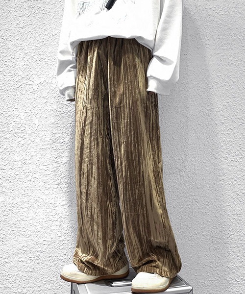 「neos」 イージーパンツ X-LARGE ネイビー メンズ_画像9