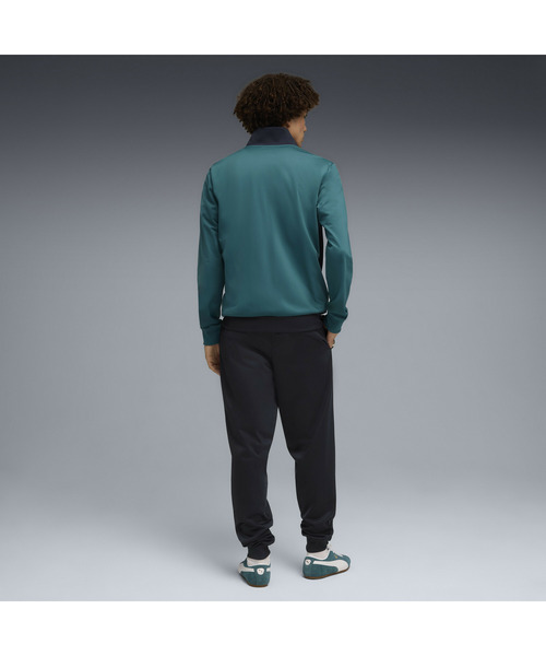 PUMA（プーマ） ジャージ メンズ ポリ カラーブロック スーツ 上下