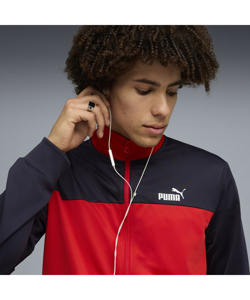 PUMA（プーマ） ジャージ メンズ ポリ カラーブロック スーツ 上下