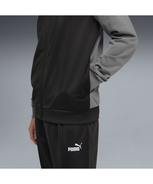 PUMA（プーマ） ジャージ メンズ ポリ カラーブロック スーツ 上下