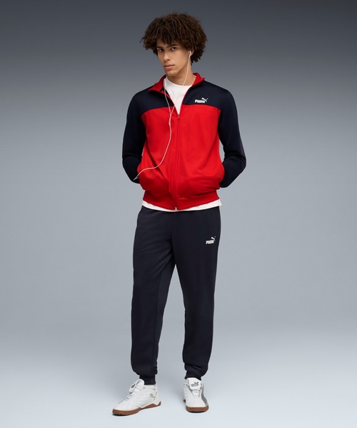PUMA（プーマ） ジャージ メンズ ポリ カラーブロック スーツ 上下