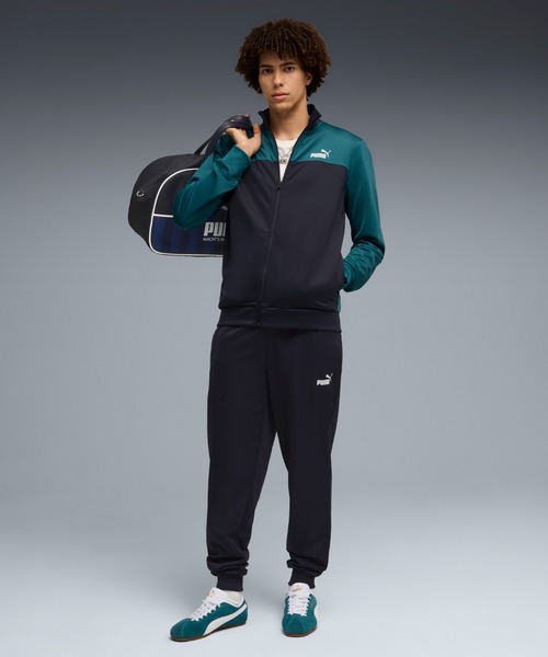 PUMA（プーマ） ジャージ メンズ ポリ カラーブロック スーツ 上下