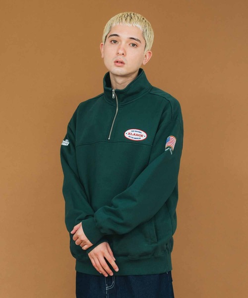 「XLARGE」 スウェットカットソー X-LARGE アッシュ メンズ_5